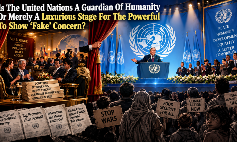 Is The United Nations A Guardian Of Humanity Or Merely A Luxurious Stage For The Powerful To Show ‘Fake’ Concern?