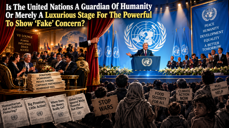 Is The United Nations A Guardian Of Humanity Or Merely A Luxurious Stage For The Powerful To Show ‘Fake’ Concern?